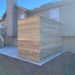 Outdoor Privacy Wall