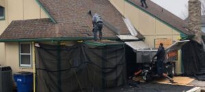 Roofing Crew Roof Repair
