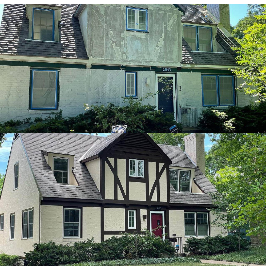 Painting Before And After Before And After Exterior Painting